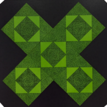 Green Zentangle 2