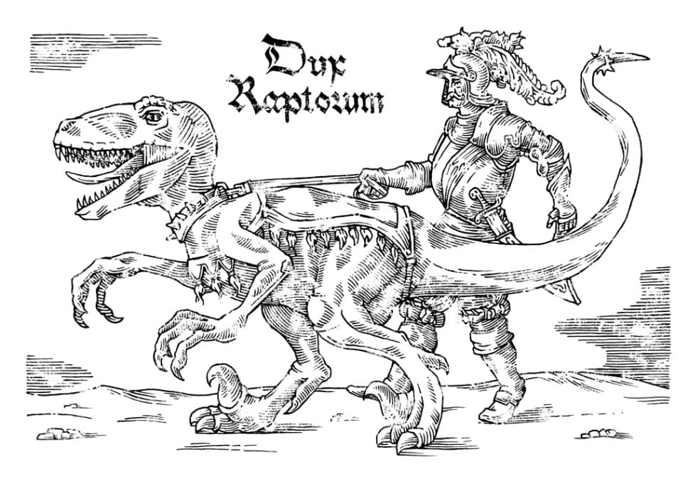 Dux Raptorum (giclée print)