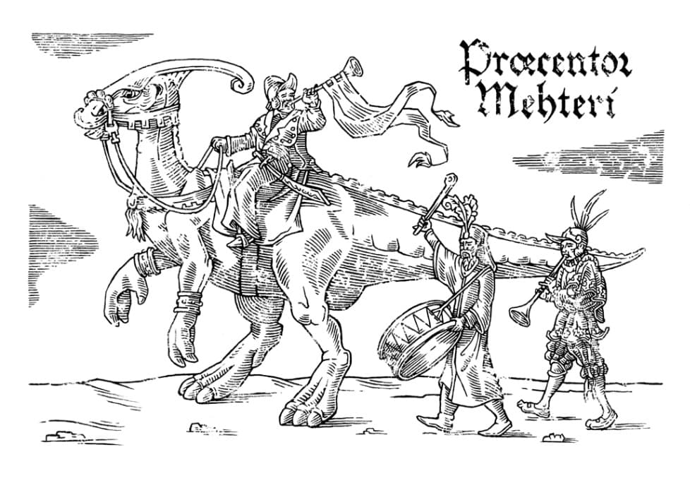 Praecentor Mehteri (giclée print)
