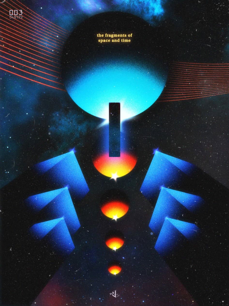 // the fragments of space and time //