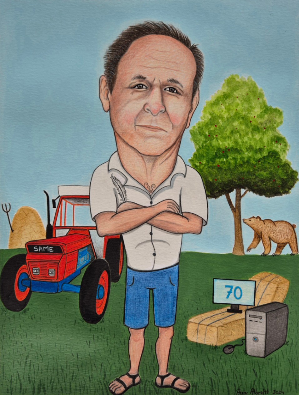 Karikatura J.B.