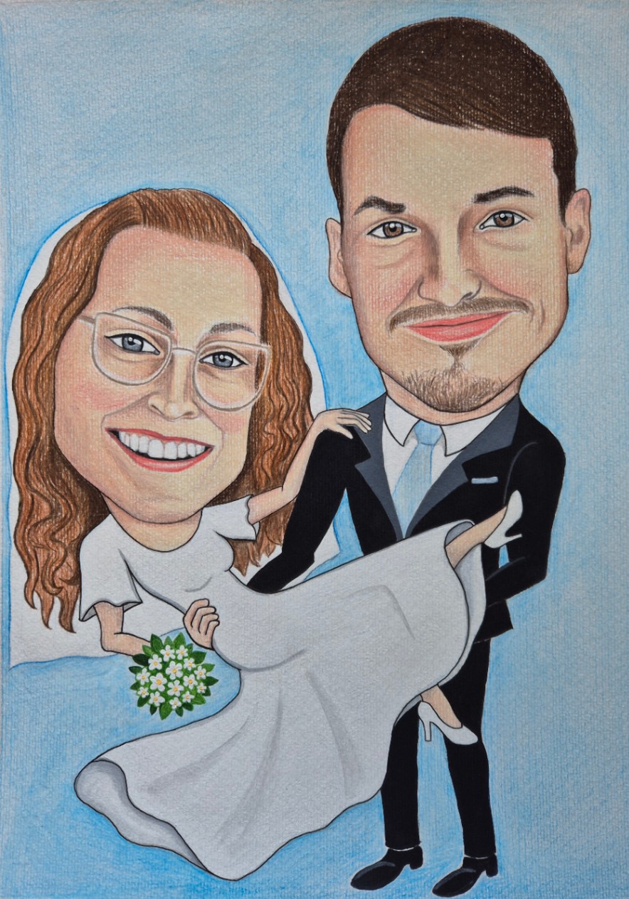 Poročna karikatura