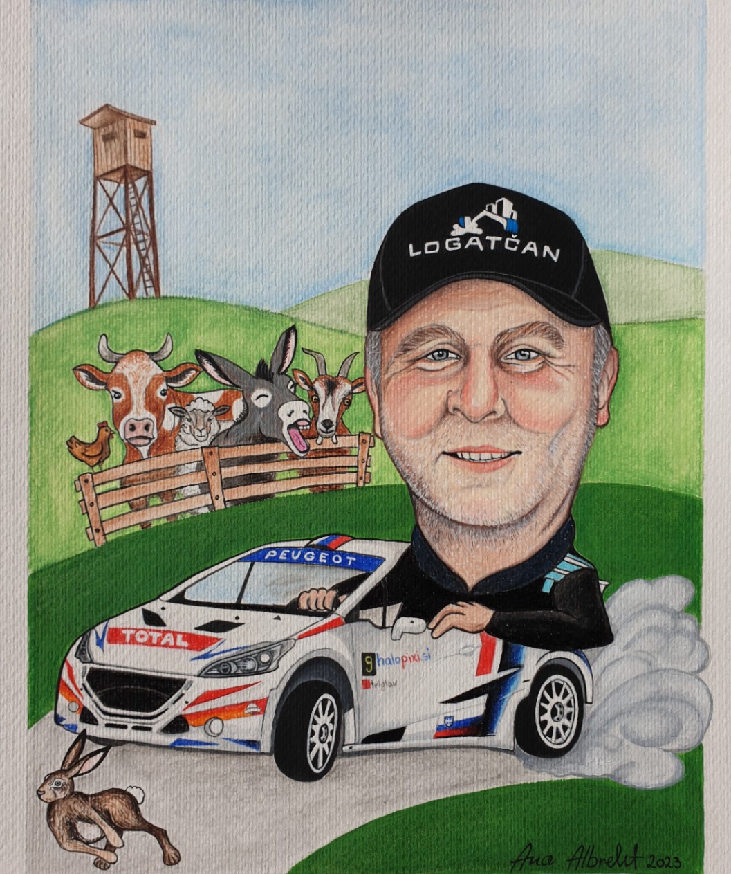 Karikatura R. Ž.