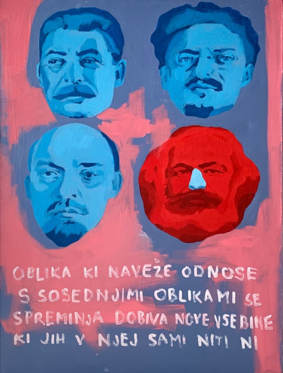 Obika, ki naveže odnose s sosednjimi Oblikami se spreminja, dobiva nove Vsebine, ki jih v njej sami niti ni