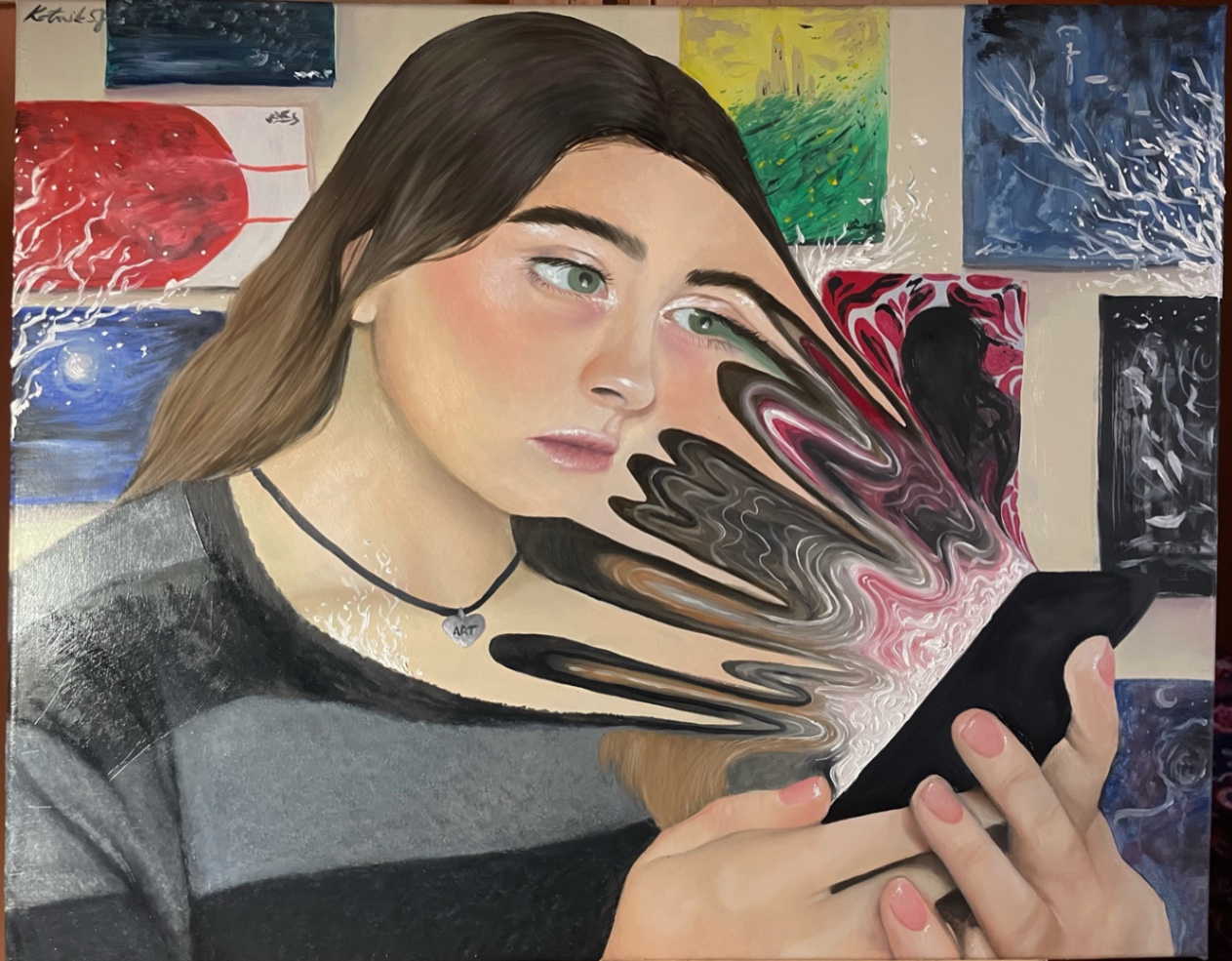 Media is art consuming