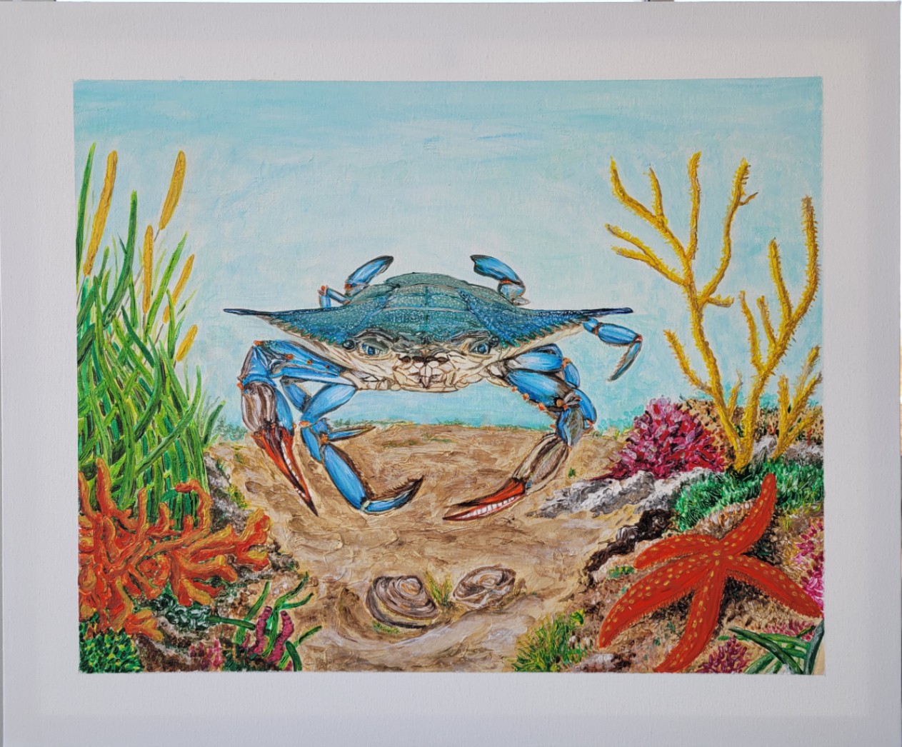 The Blue Crab and the Clams
