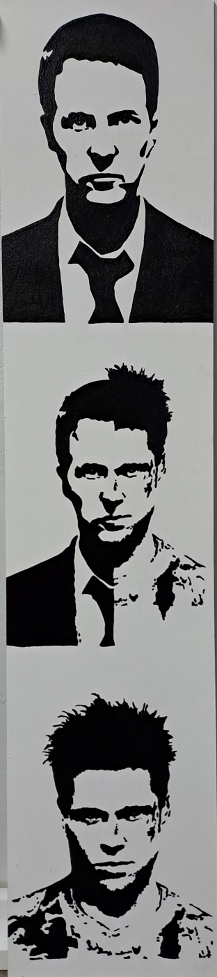 Fight Club - Triptih BW1