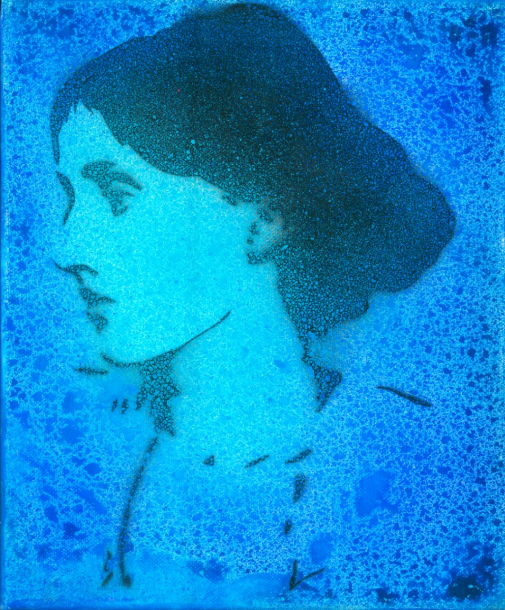 Virginia Woolf - Blue1